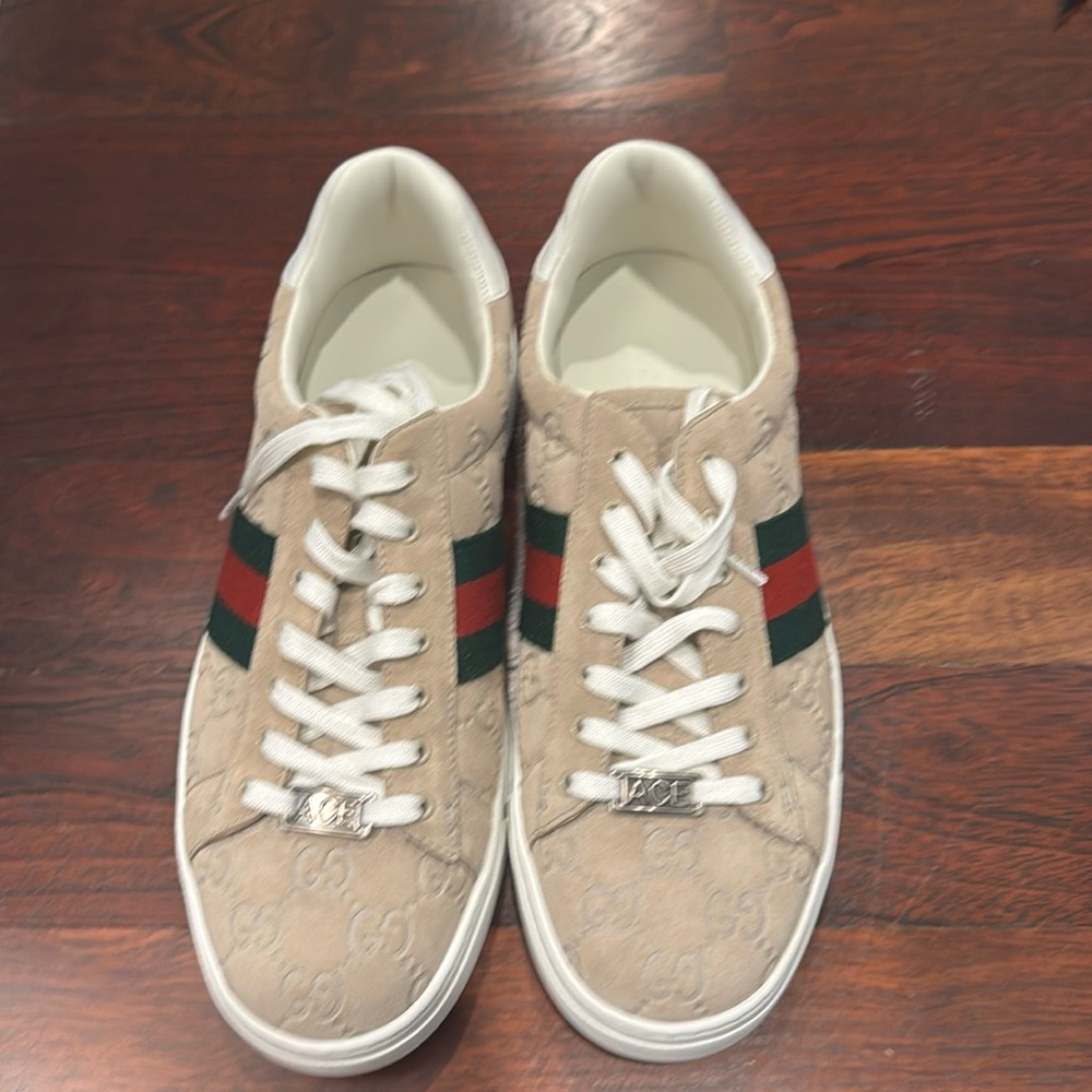Women’s Gucci Ace GG Suede Sneakers